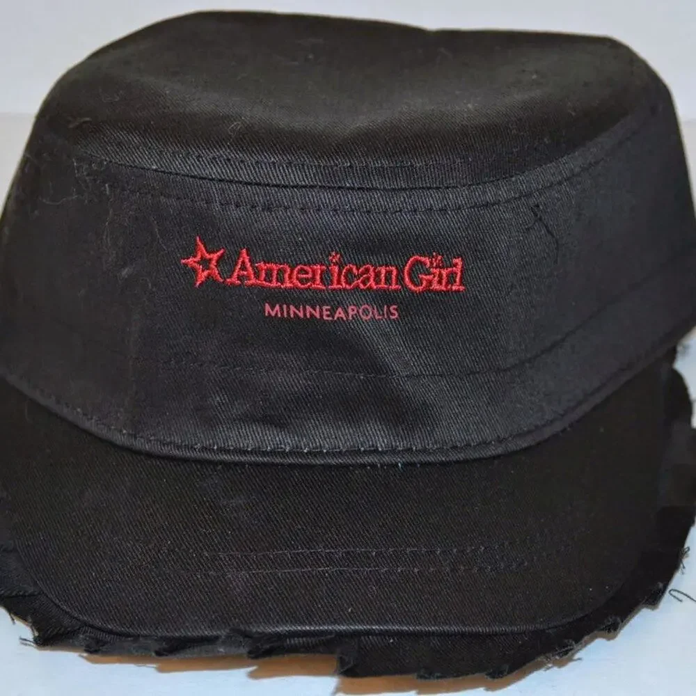 Girls Minneapolis - American Girl Place Minneapolis Ruffle Black Hat